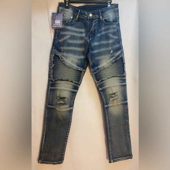 Men’s Ripped Jeans Size 30 NWT - Picture 1 of 8